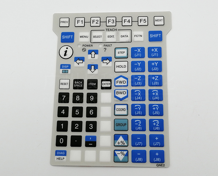 發(fā)那科示教器鍵盤(pán)按鍵膜GNE2 發(fā)那科示教器鍵盤(pán)按鍵膜GNE2
