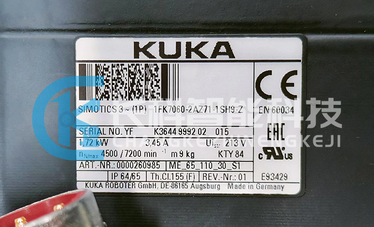 庫(kù)卡電機(jī)1FK7060-2AZ71-1SH9-Z 00-260-985 庫(kù)卡電機(jī)1FK7060-2AZ71-1SH9-Z 00-260-985