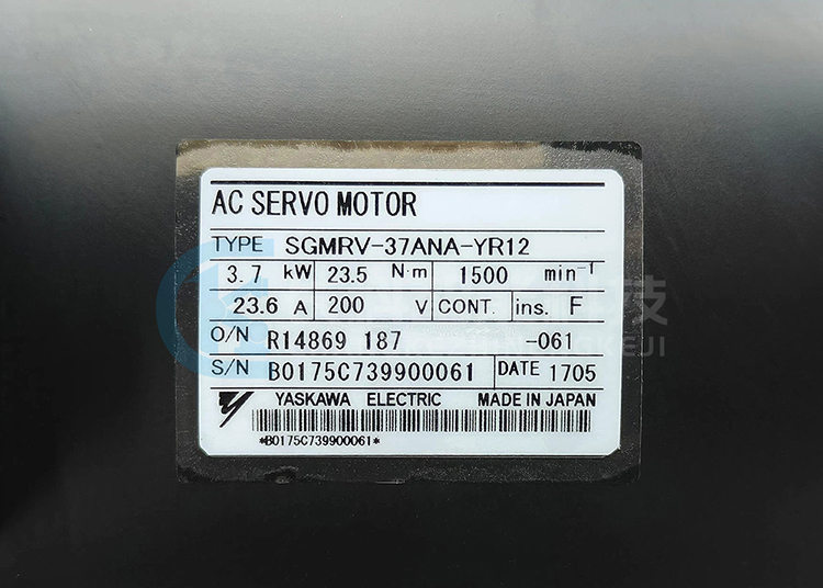 安川3.7KW馬達SGMRV-37ANA-YR12 安川3.7KW馬達SGMRV-37ANA-YR12