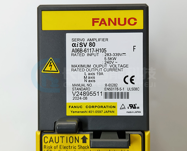 發(fā)那科驅(qū)動器A06B-6117-H105 αiSV 80 發(fā)那科驅(qū)動器A06B-6117-H105 αiSV 80